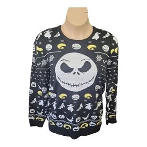 Jack Skellington Nightmare Before Christmas Sweater | New | Size 2X